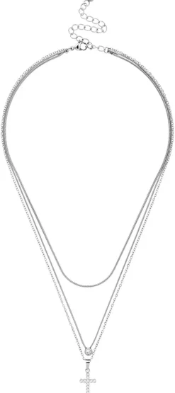 Collier multirangs - Steel Grace