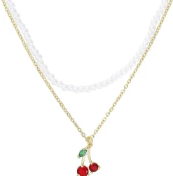Collier multirangs - Sweet Cherry