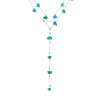 Collier multirangs - Turquoise Flow