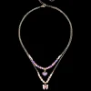 Collier multirangs pour enfant - Special Pink