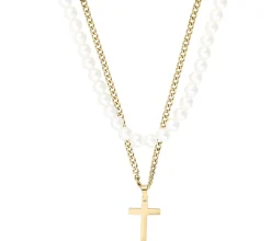 Collier multirangs pour homme