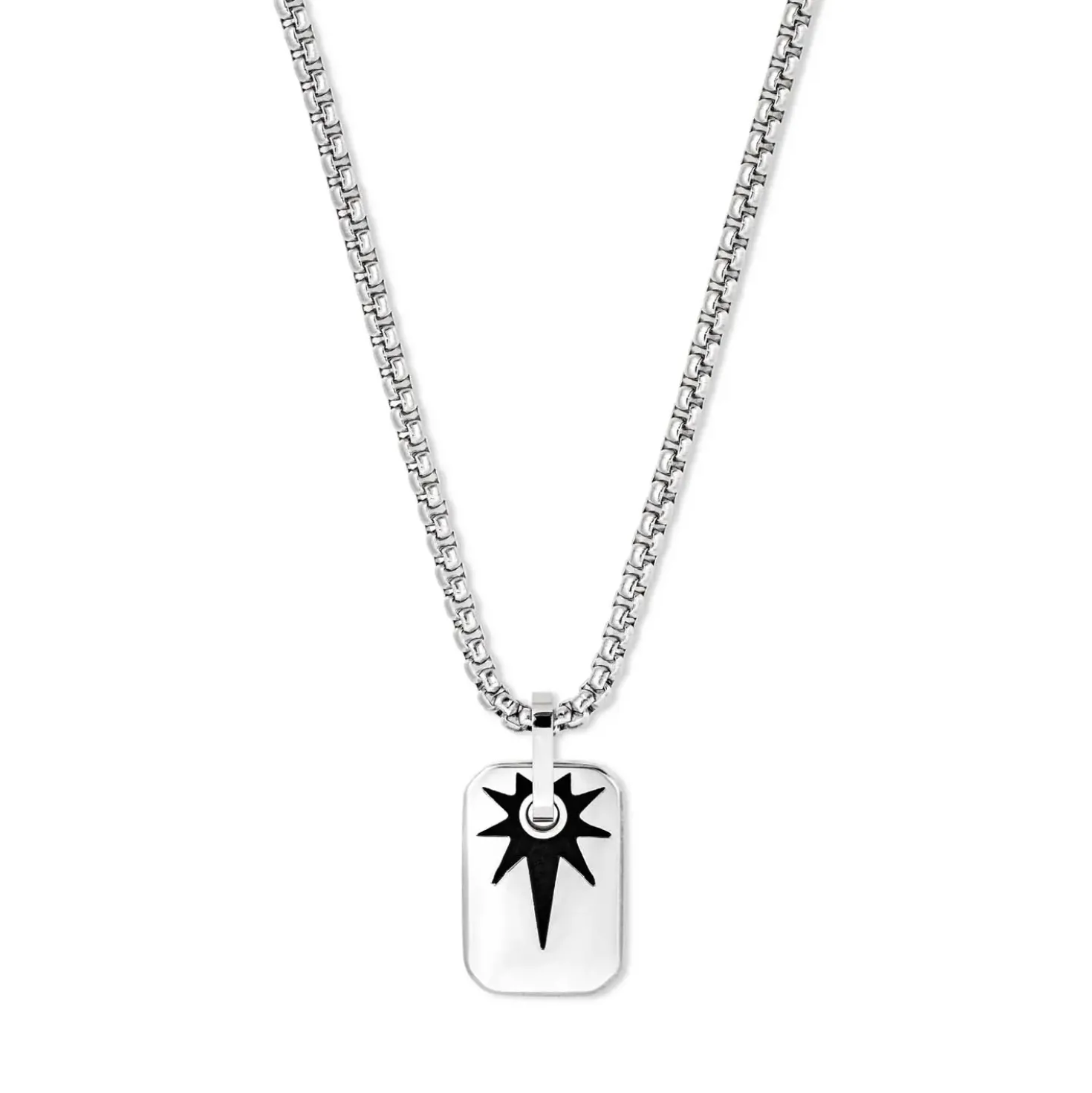 Collier pour homme - Black Starburst