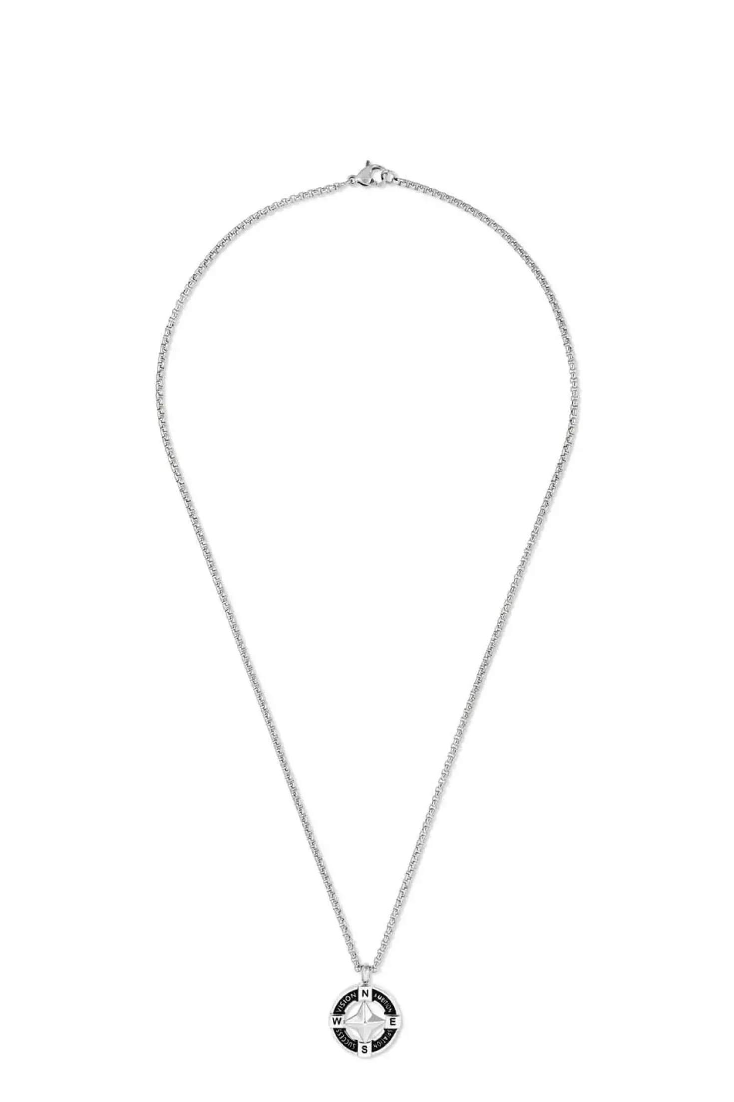 Collier pour homme - Compass Steel
