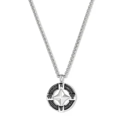 Collier pour homme - Compass Steel