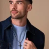 Collier pour homme - Enamelled Cross