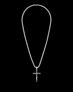 Collier pour homme - Enamelled Cross