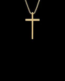 Collier pour homme - Gold Cross