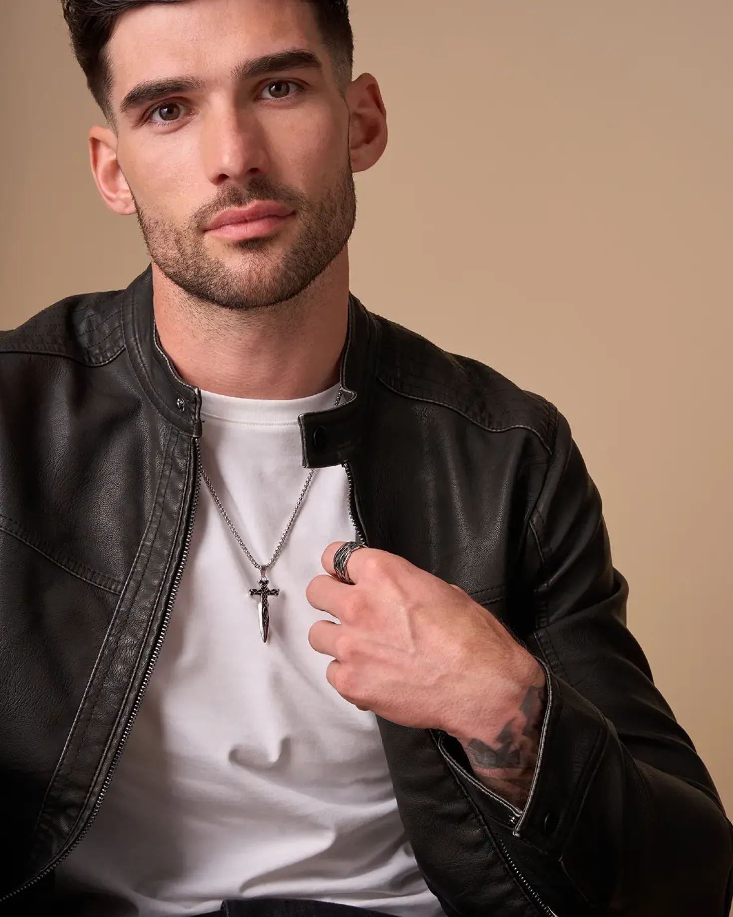 Collier pour homme - Hard Cross