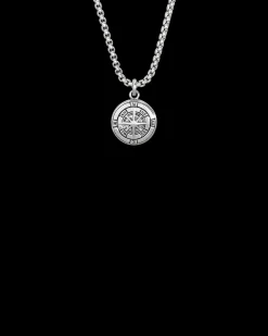 Collier pour homme - Silver Compass