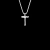 Collier pour homme - Steel Cross