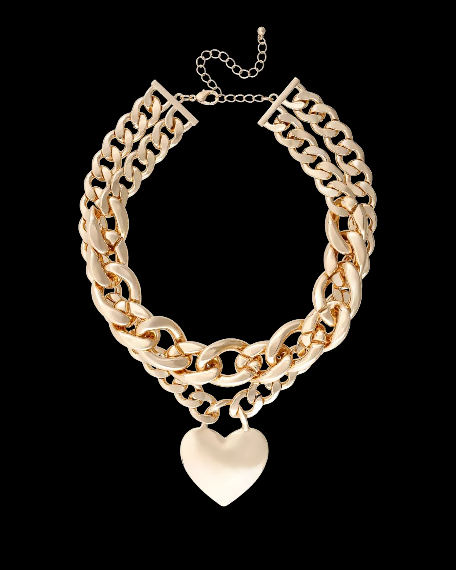 Collier ras du cou - Chunky Heart