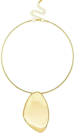 Collier ras du cou - Golden Plate