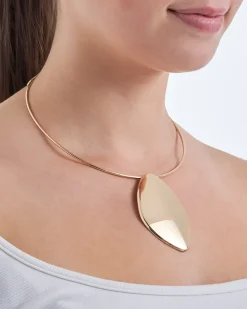 Collier ras du cou - Golden Plate