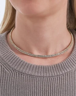 Collier ras du cou - Golden Gleam