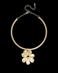Collier ras du cou - Golden Blossom
