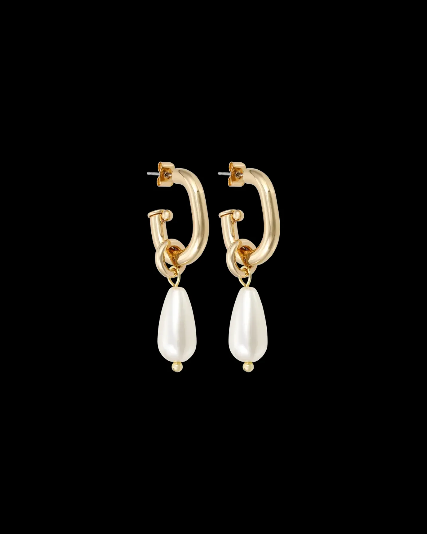 Créoles - Asymmetrical Pearls