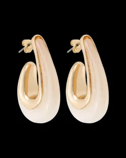 Créoles - Beige Marble