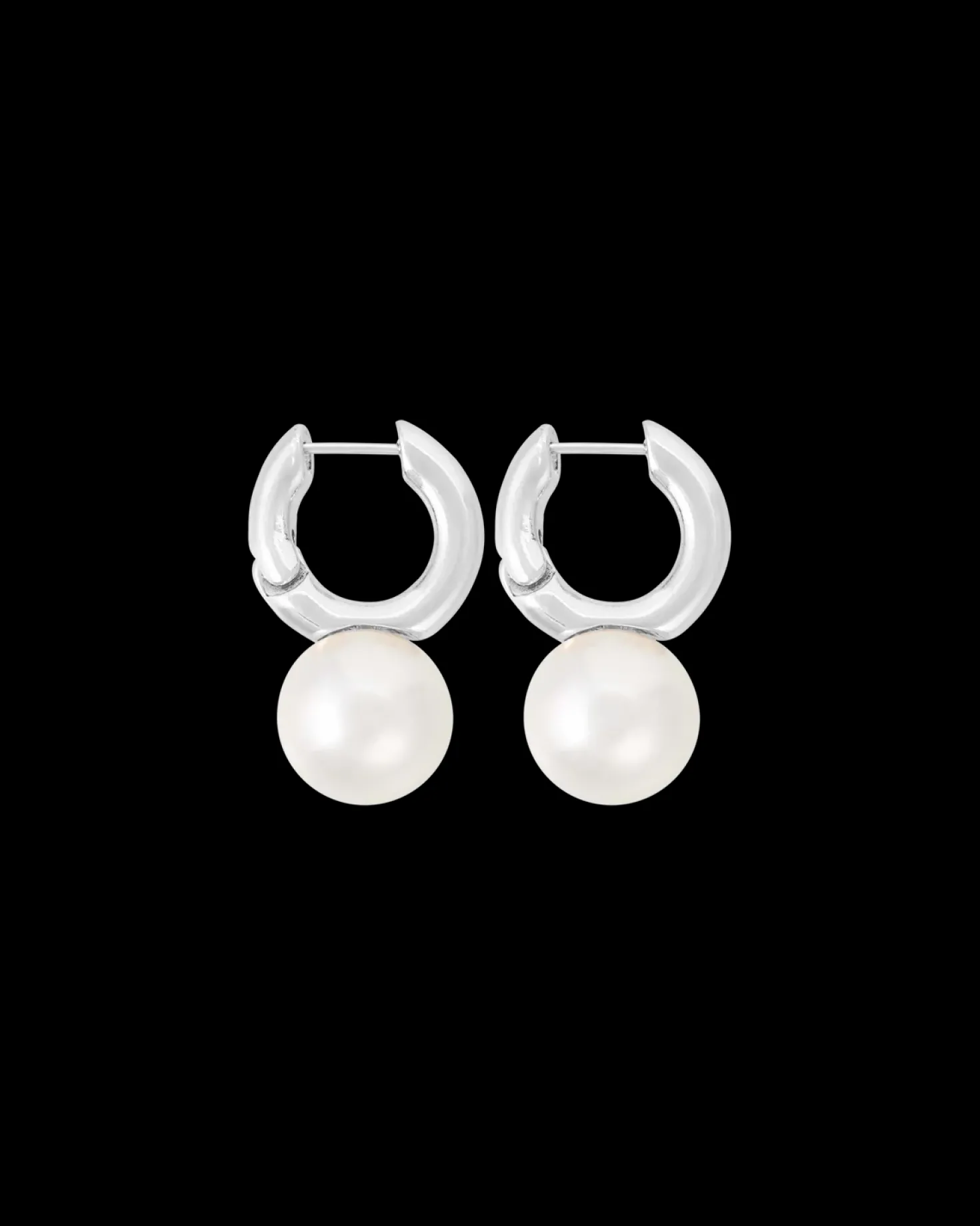 Créoles - Bulky Pearls