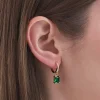 Créoles - Green Rectangle