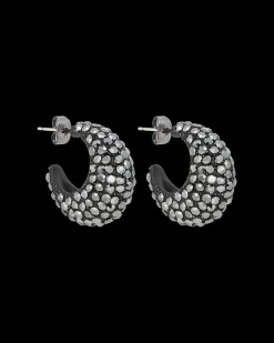 Créoles - Hematite Sparkle