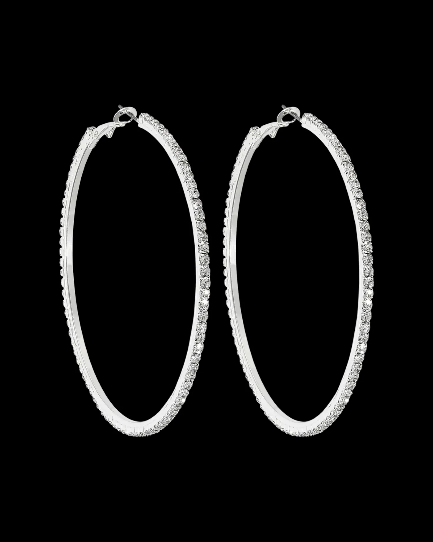 Créoles - Iced Silver
