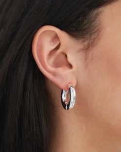 Créoles - Modish Silver