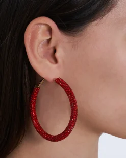 Créoles - Red Sparkle