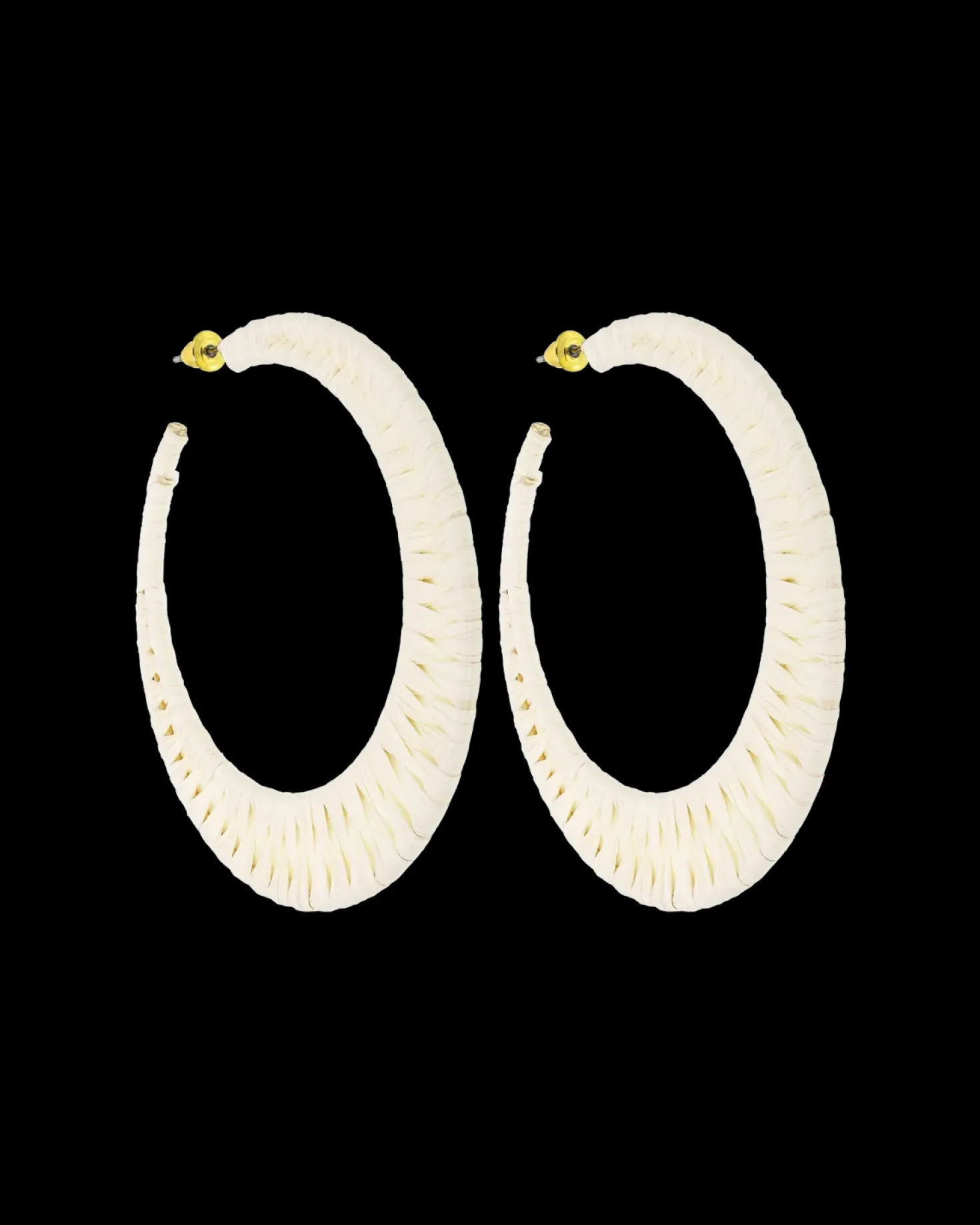 Créoles - White Raffia