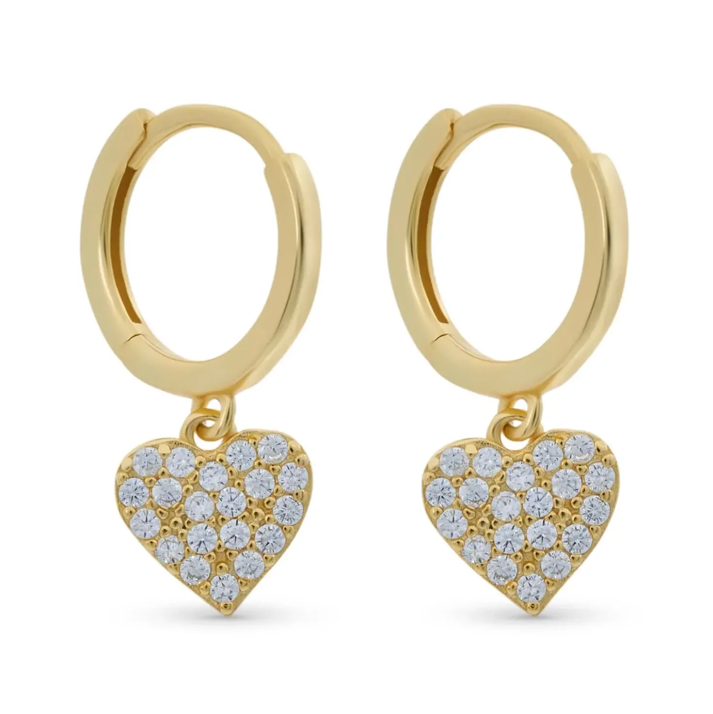 Créoles - Zirconia Heart