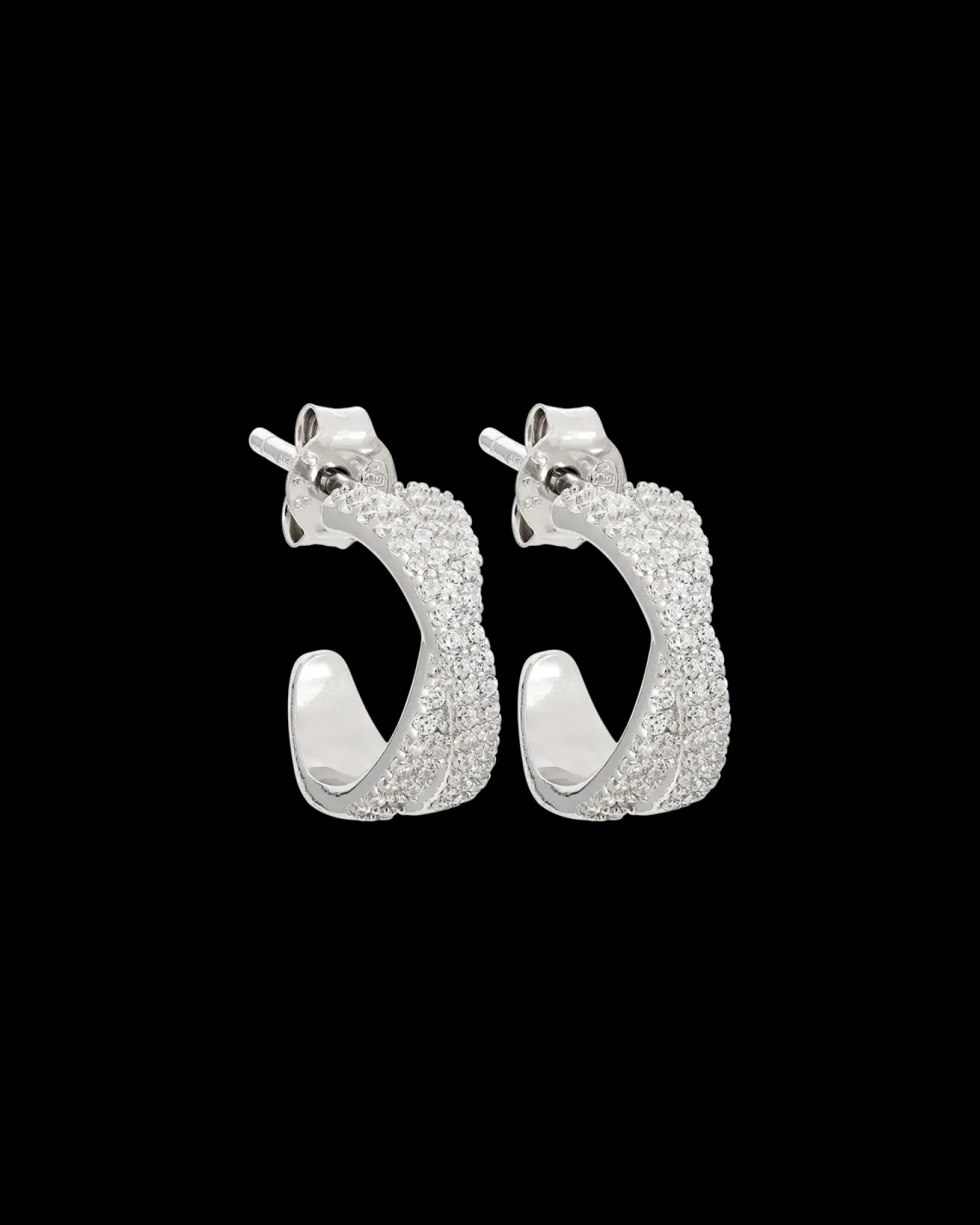 Créoles - Zirkonia Twist