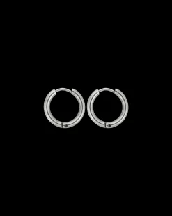 Créoles Homme - Round Stainless Steel