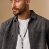 Créoles pour homme - Gloomy Steel