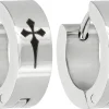 Créoles pour homme - Timeless Cross