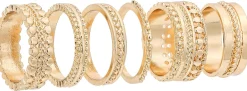 Ensemble de bagues - Bohemian Gold