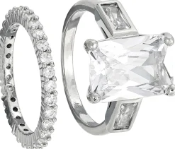 Ensemble de bagues - Elegant Sparkle