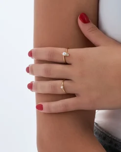 Ensemble de bagues - Glamour Pearl