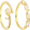 Ensemble de bagues - Golden Tulip