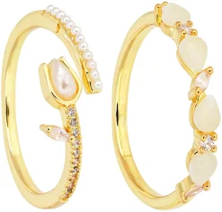 Ensemble de bagues - Golden Tulip