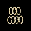 Ensemble de bagues - Golden Grace