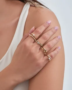 Ensemble de bagues - Golden Grace