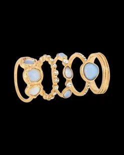 Ensemble de bagues - Lovely Blue