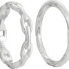 Ensemble de bagues - Silver Twist