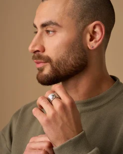 Ensemble de bagues pour homme - Masculine Trio