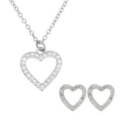 Ensemble de bijoux - Shimmering Heart