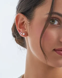 Ensemble de boucles d'oreilles - Silver Trio