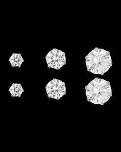 Ensemble de boucles d'oreilles - Hexagon