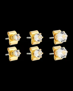 Ensemble de boucles d’oreilles - Golden Shine