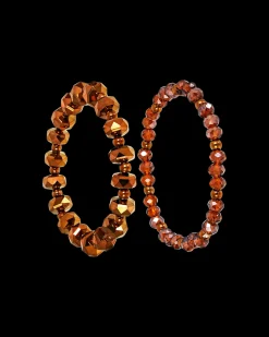 Ensemble de bracelets - Brown Sparkle