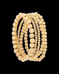 Ensemble de bracelets - Golden Beads
