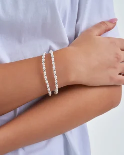Ensemble de bracelets - Pearly Silver